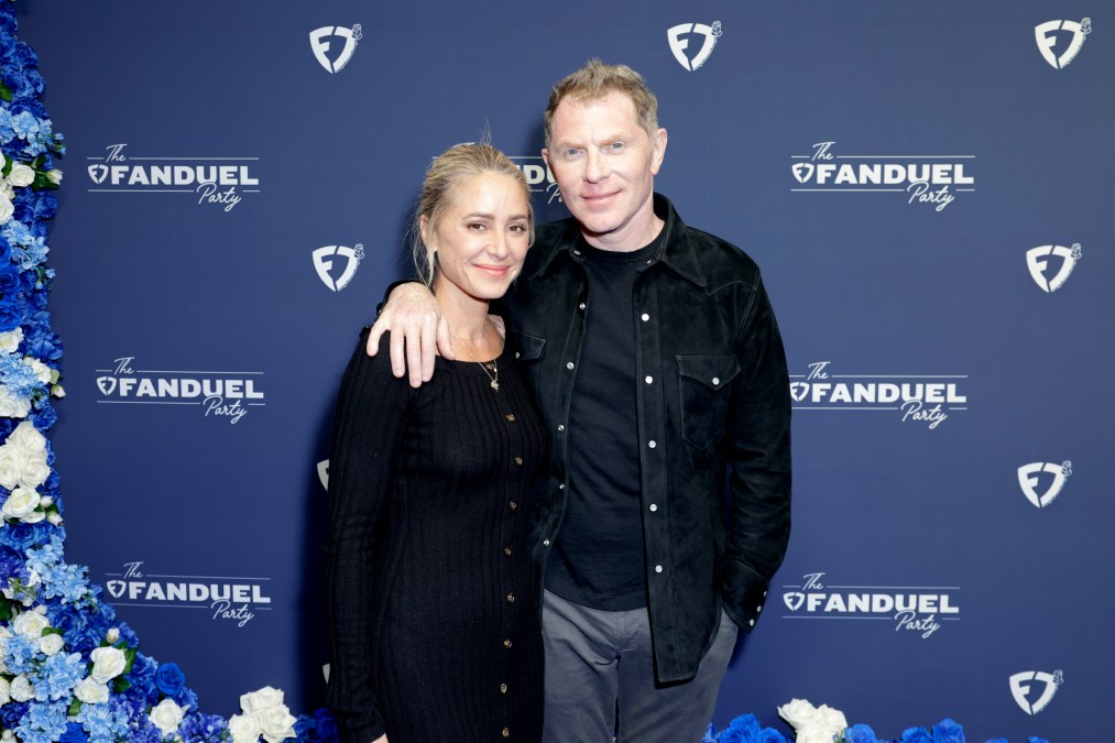 "BBQ Brawl"'s Brooke Williamson and Bobby Flay.
