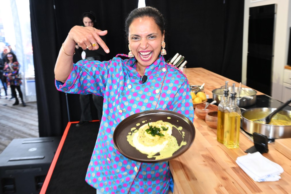 Maneet Chauhan of "BBQ Brawl."
