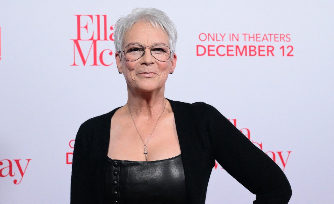 US actress Jamie Lee Curtis attends the world premiere of "Ella McCay."