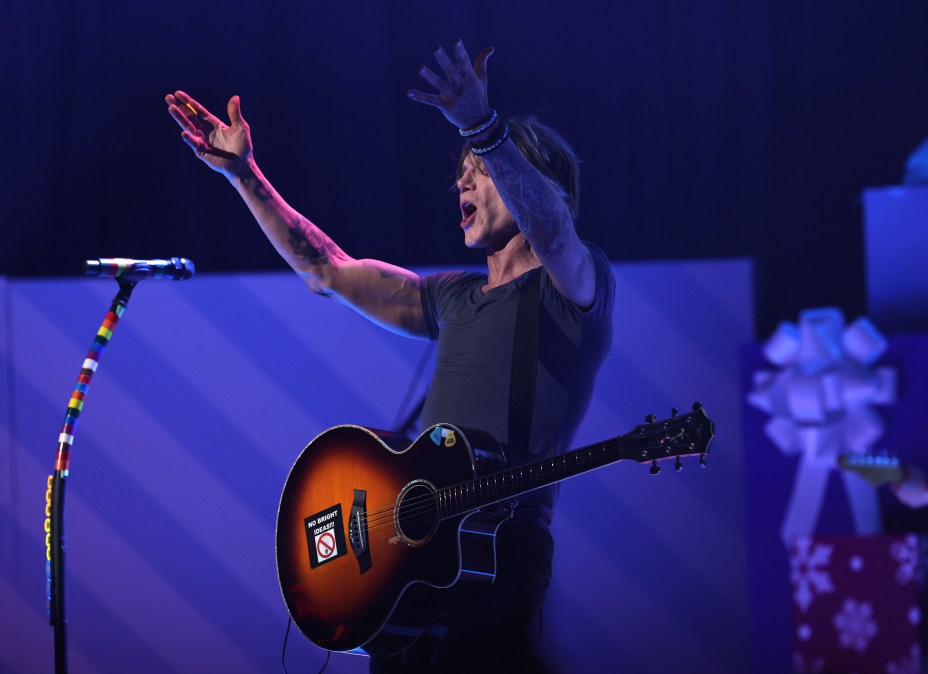 John Rzeznik of The Goo Goo Dolls performs during SiriusXM and Pandora PopRocks: