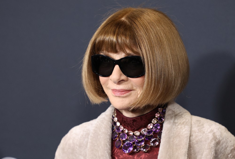 Anna Wintour attends the NY premiere of "Marty Supreme" in New York on December 16, 2025.