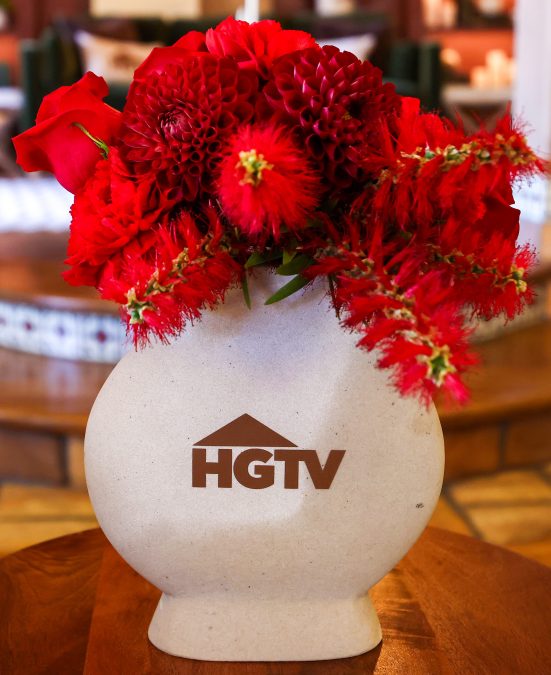 HGTV branded flower vase