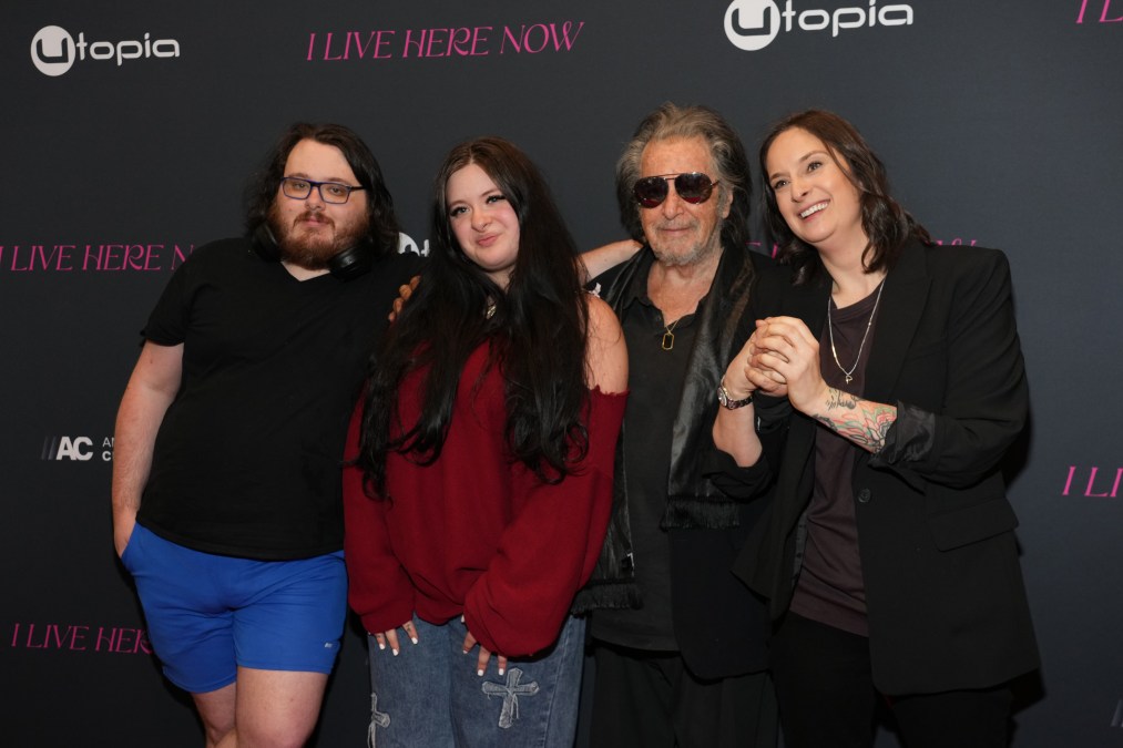 Anton Pacino, Olivia Pacino, Al Pacino and Julie Pacino