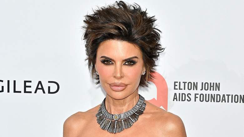 Lisa Rinna attends Elton John AIDS Foundation event on red carpet
