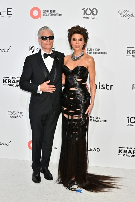 Harry Hamlin and Lisa Rinna