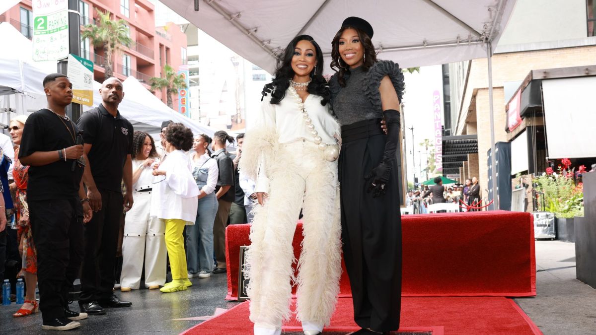 Brand and Monica at Walk of Fame