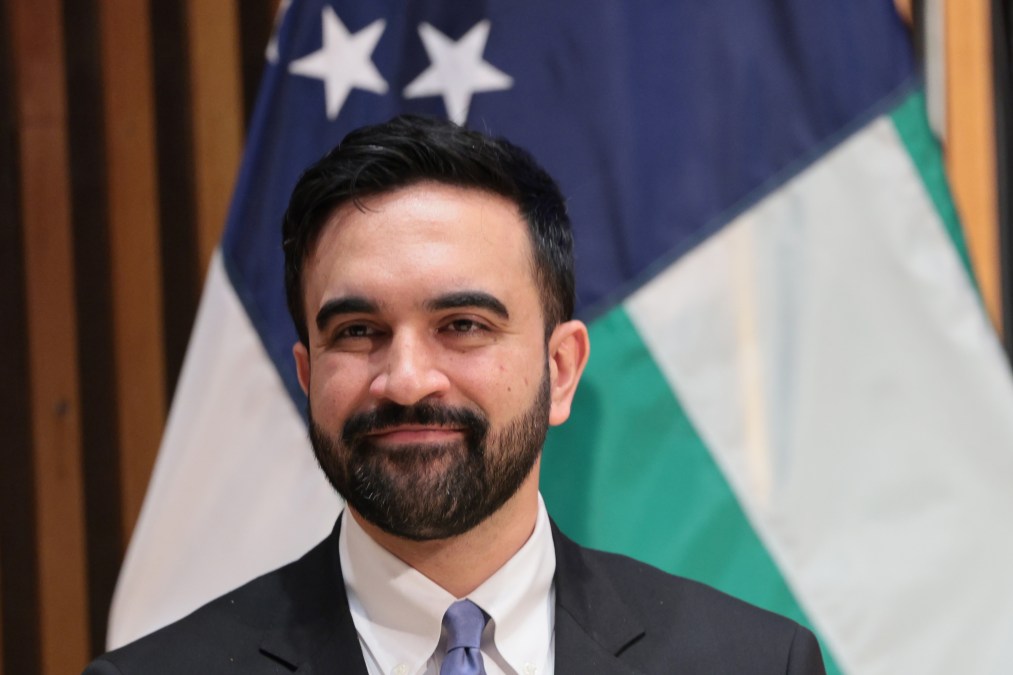 New York Mayor Zohran Mamdani attends a press conference on April 02, 2026.