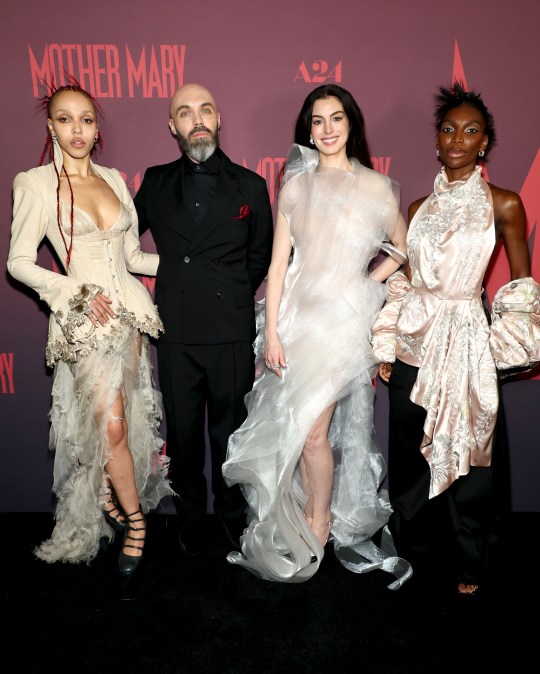 FKA Twigs, David Lowery, Anne Hathaway and Michaela Coel