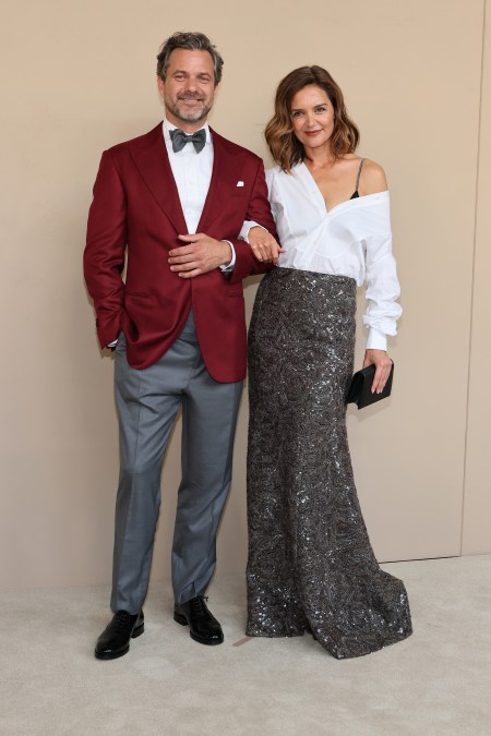 Joshua Jackson and Katie Holmes attend the gala screening of "Brunello: The Gracious Visionary" 