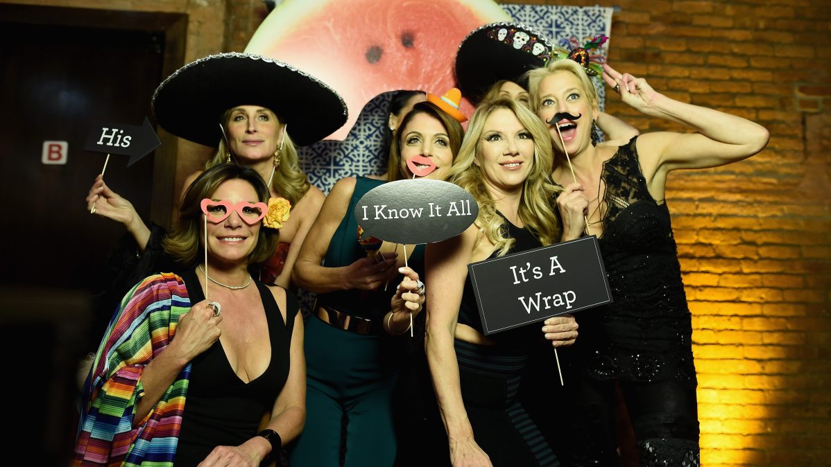 Bethenny Frankel, Ramona Singer, Sonja Morgan and RHONY cast at Skinnygirl event in New York