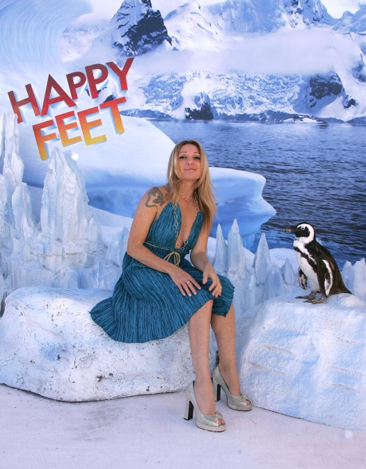 "Happy Feet" voice actress E.G. Daily at the movie's premiere after party in 2006.