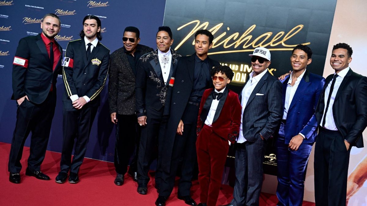 The Jackson family attends the 'Michael' premiere in Berlin.