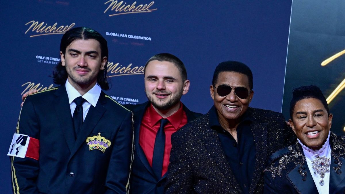 The Jackson family attends the 'Michael' premiere in Berlin.