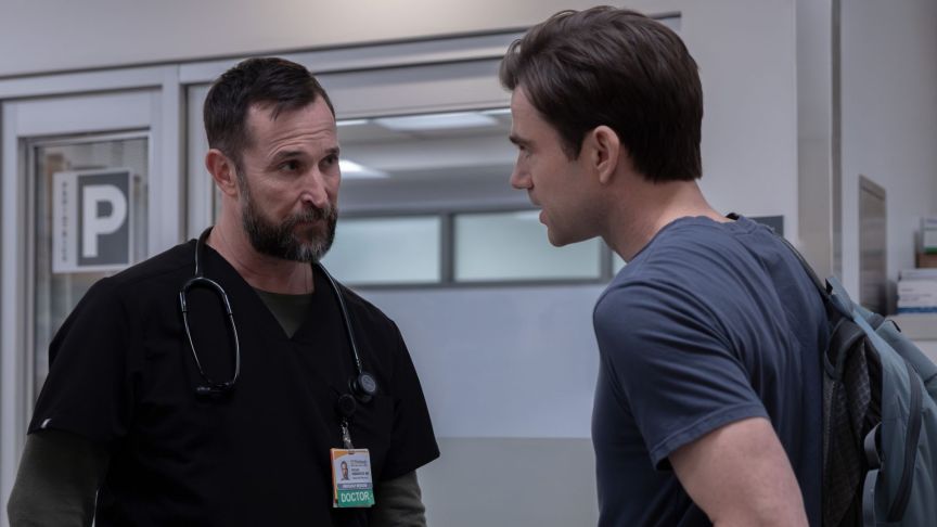 Noah Wyle and Patrick Ball on The Pitt