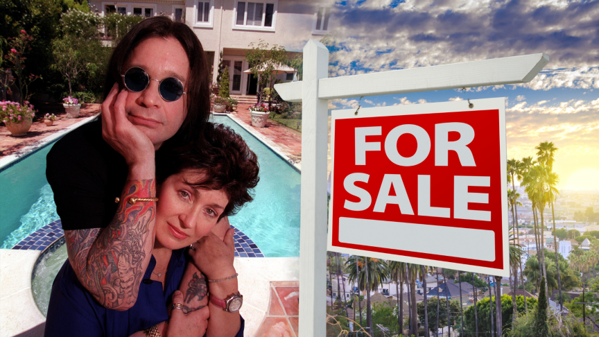 Ozzy Osbourne and Sharon Osbourne