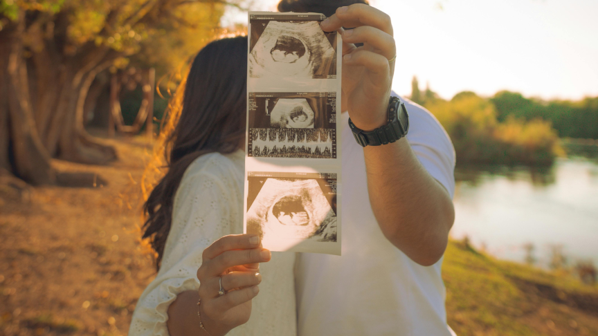 Pregnancy Announcement "Unexpected"