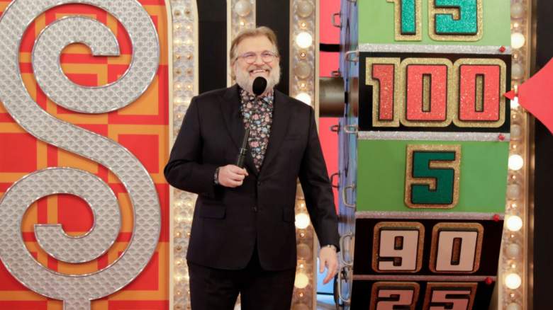 Drew Carey on the set of The Price Is Right