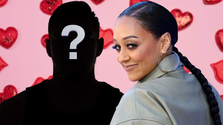 Tia Mowry Mystery Man kissing