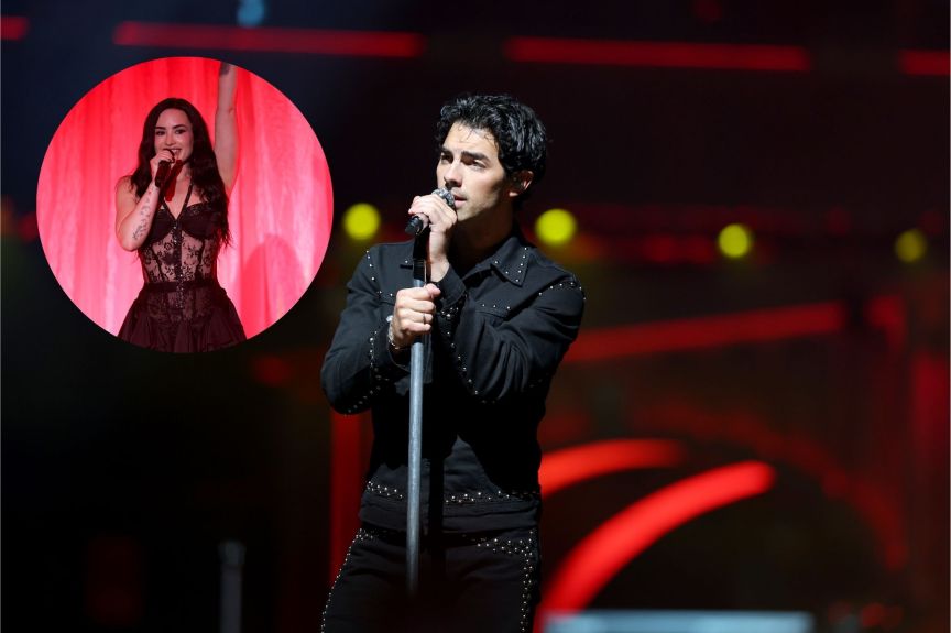 Demi Lovato and Joe Jonas