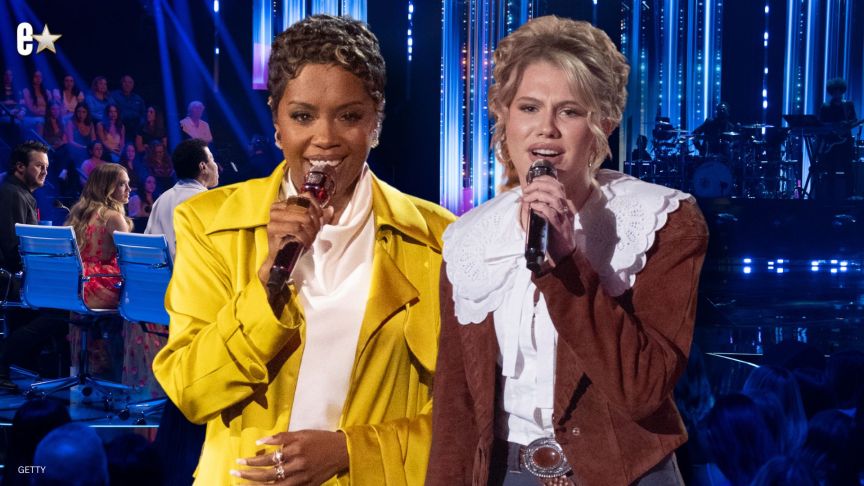 Keyla Richardson and Hannah Harper on American Idol season 24