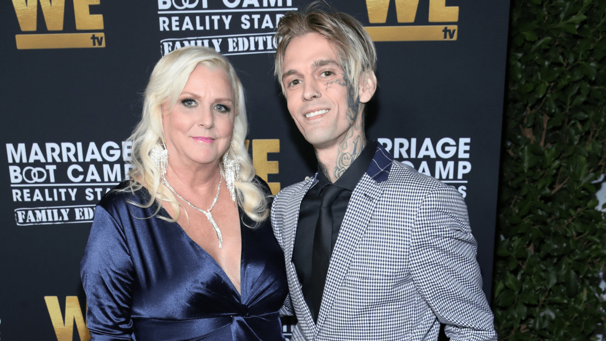 Aaron Carter and Jane Carter