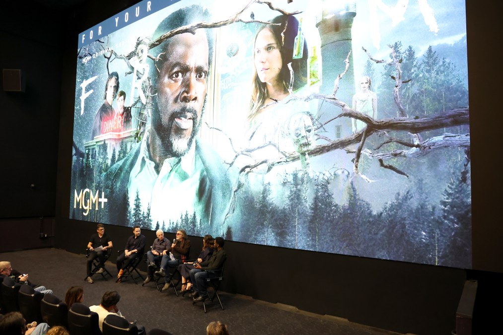 From cast, Anthony Breznican, John Griffin, Jeff Pinkner, Jack Bender, Catalina Sandino Moreno, and Harold Perrineau