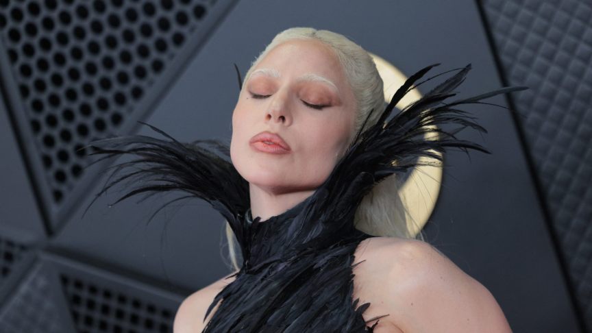 Lady Gaga on the red carpet
