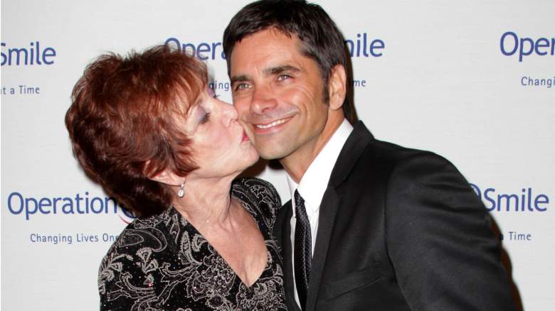 Loretta Stamos kisses son John Stamos