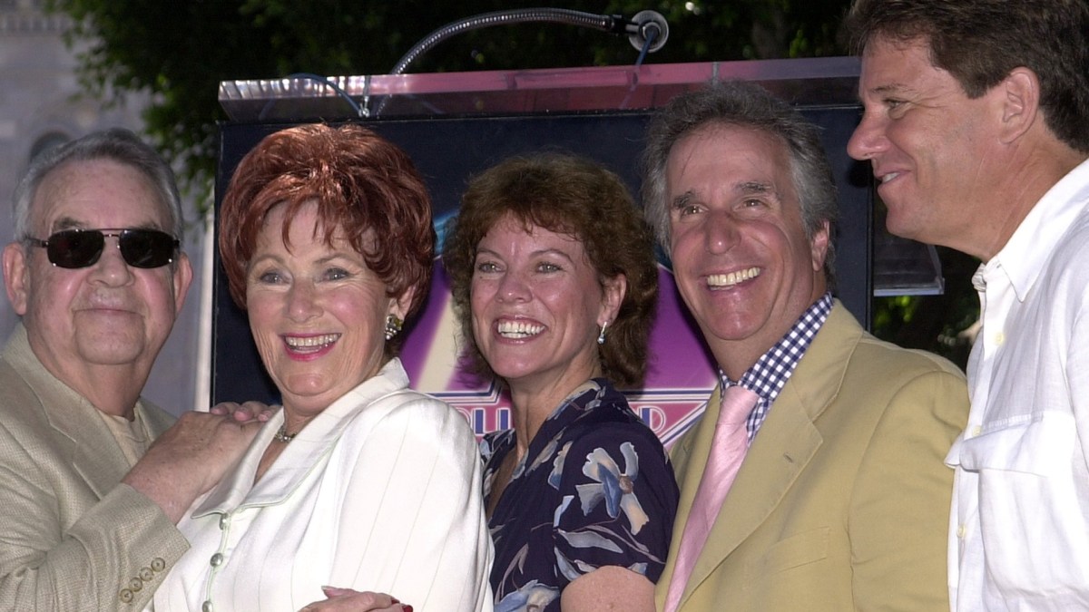 The cast of TV's 'Happy Days'