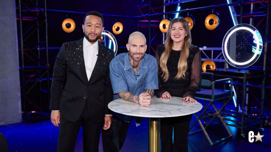John Legend, Adam Levine, Kelly Clarkson