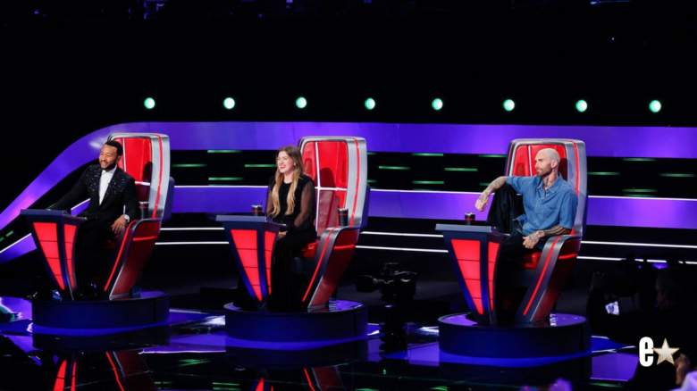 John Legend, Kelly Clarkson, Adam Levine