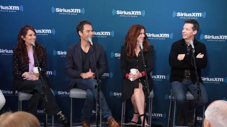Will & Grace cast, Megan Mullally, Erik McCormack, Debra Messing and Sean Hayes