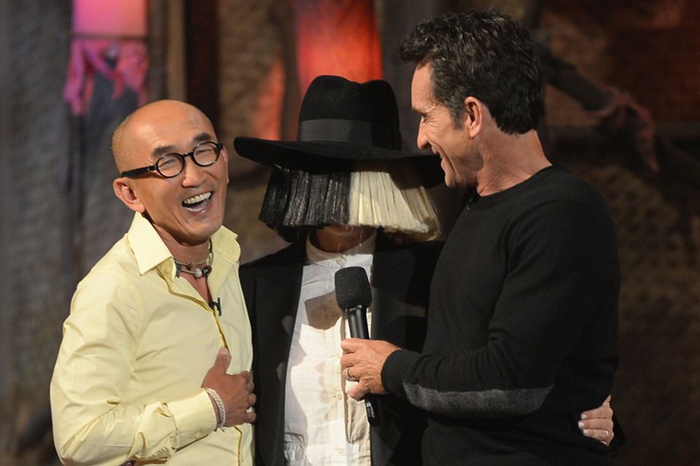 Tai Trang, Sia and Jeff Probst