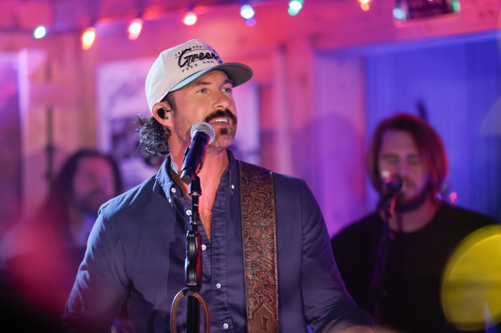 Riley Green performs during the CBS Original Special New Year's Eve Live: Nashville's Big Bash