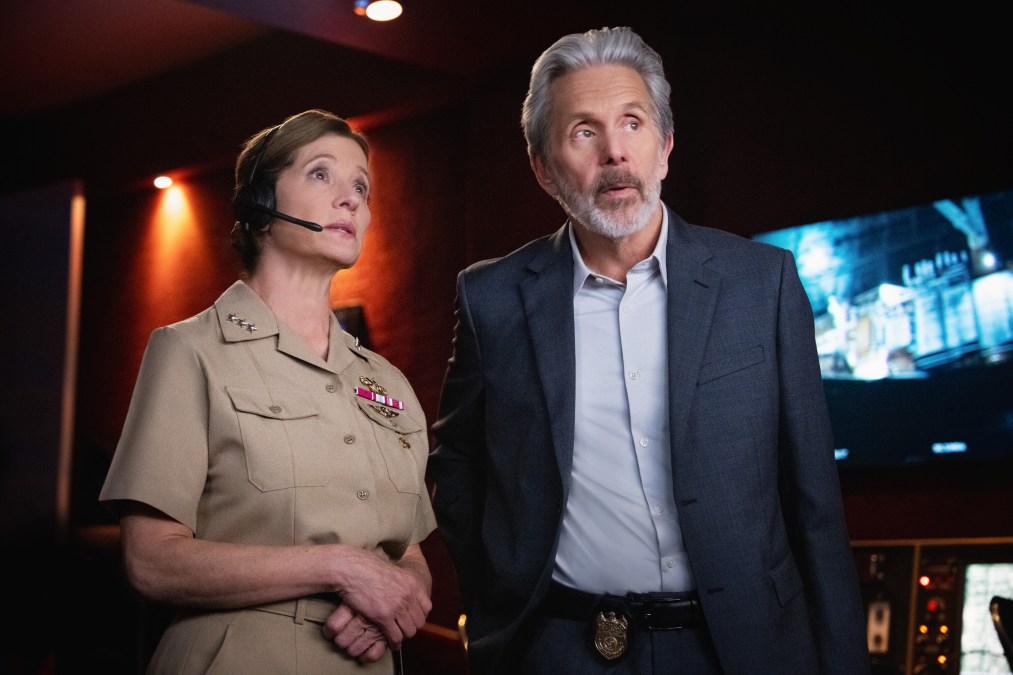 Nancy Travis, Gary Cole