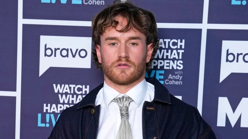 “Summer House” star West Wilson poses during an appearance on “Watch What Happens Live with Andy Cohen.”
