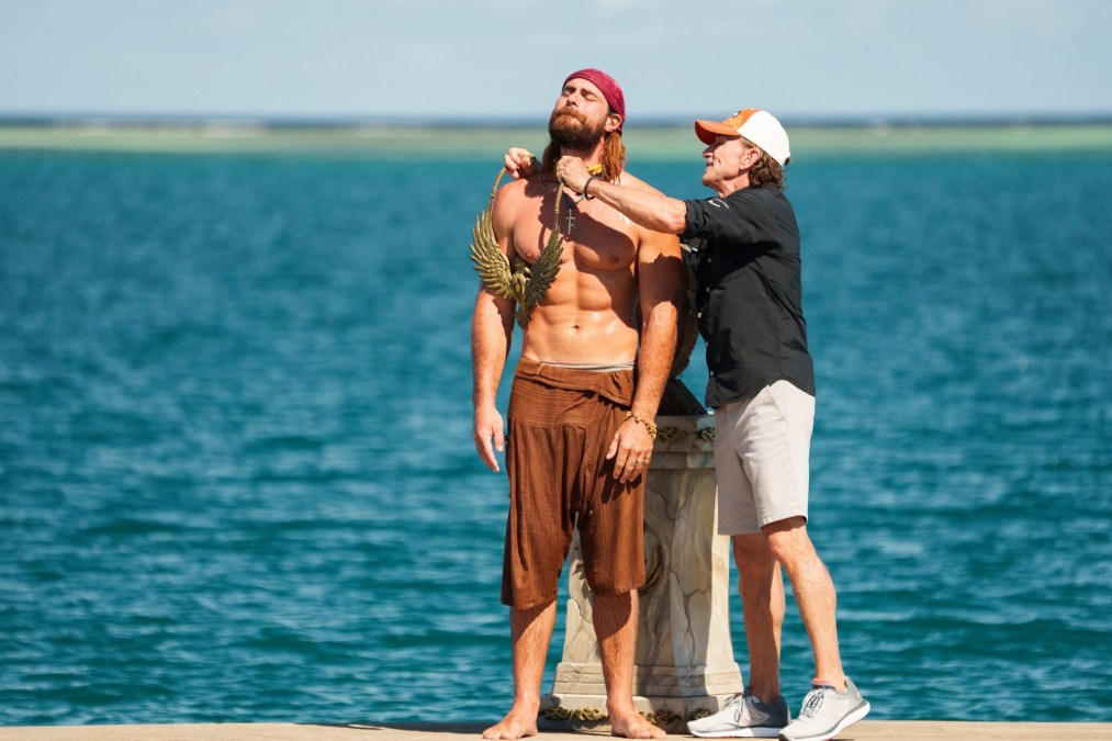 Jonathan Young and Jeff Probst