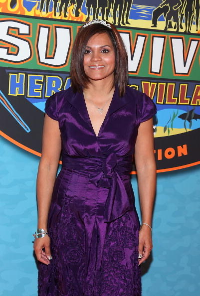 Sandra Diaz-Twine at the finale of ‘Survivor: Heroes vs. Villains.’