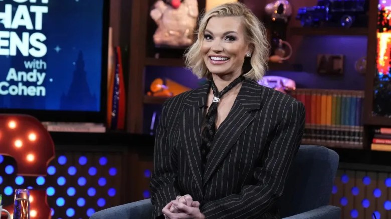 Lindsay Hubbard smiling during an appearance on “Watch What Happens Live With Andy Cohen”