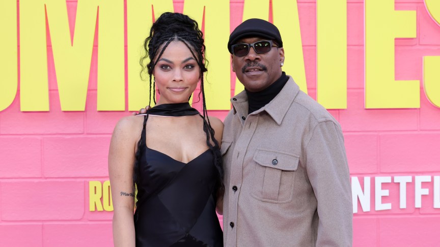 Bella Murphy and Eddie Murphy
