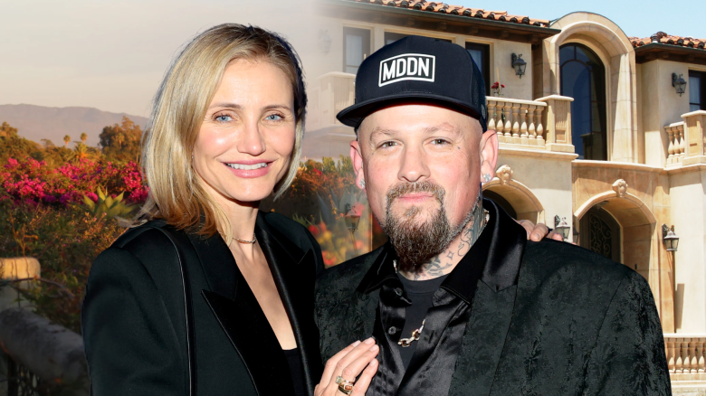 Cameron Diaz and Benji Madden