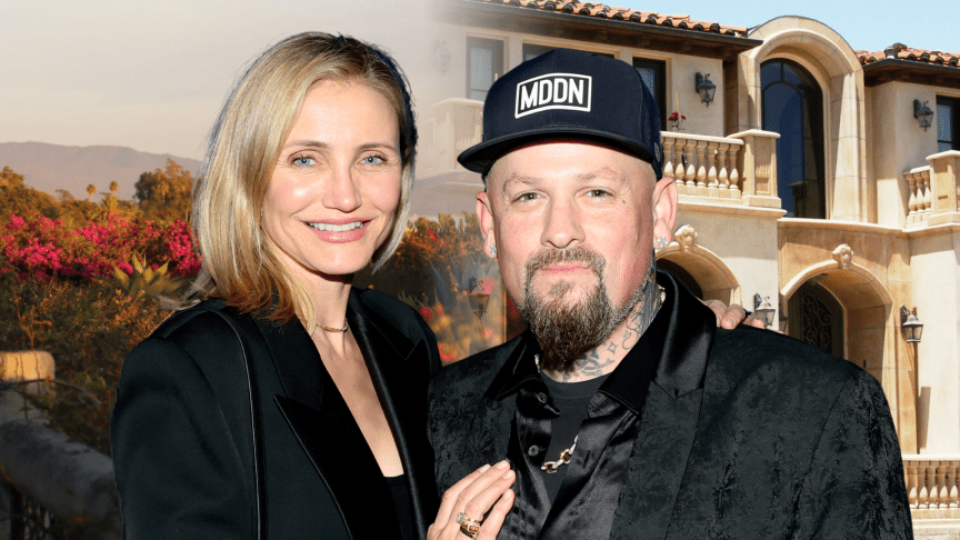 Cameron Diaz and Benji Madden