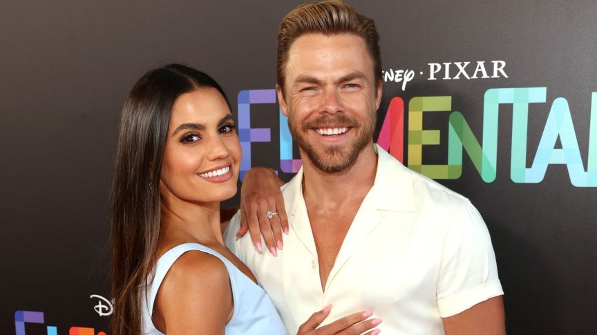 Hayley Erbert and Derek Hough