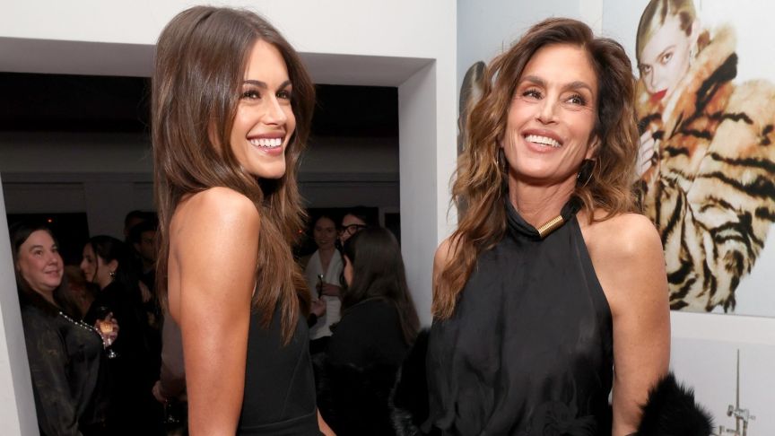 Kaia Gerber and Cindy Crawford