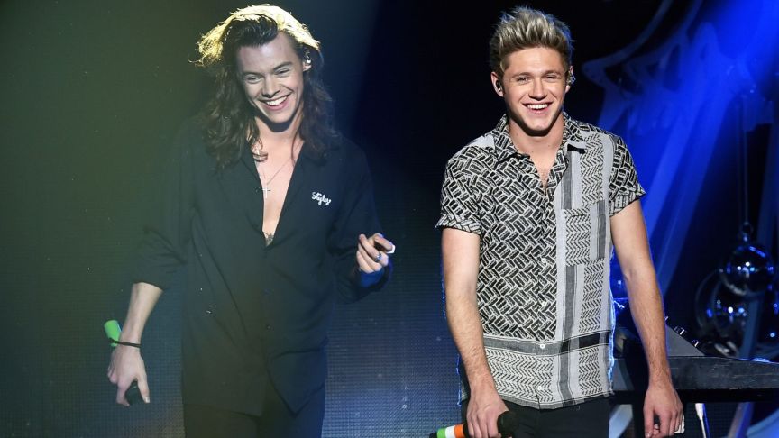 Harry Styles and Niall Horan