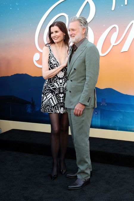 Geena with Bill Pullman