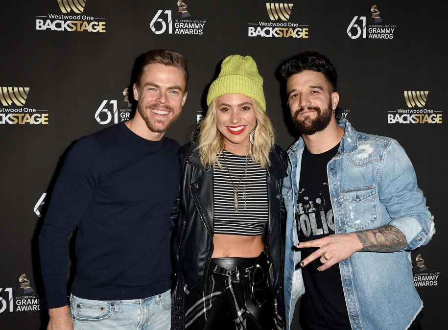 Derek Hough, BC Jean, and Mark Ballas