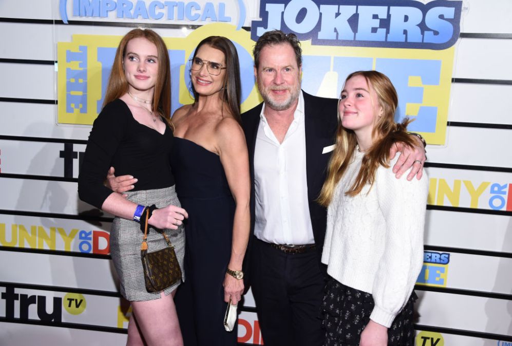 Brooke Shields and Chris Henchy