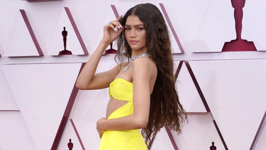 Zendaya at the 93rd Academy Awards in 2021.
