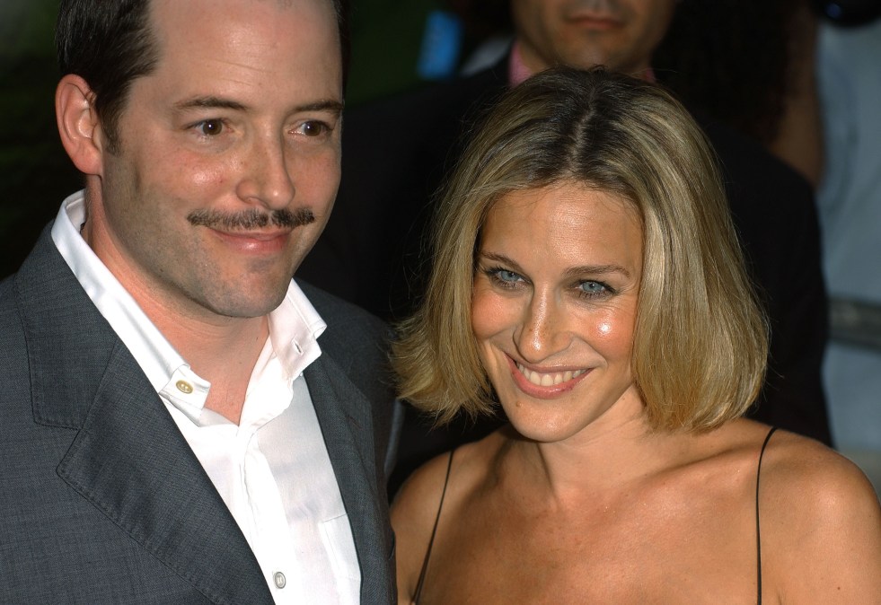 Matthew Broderick arrives with his wife actress Sarah Jessica Parker